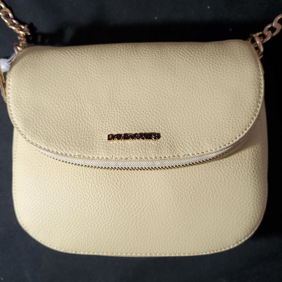 light yellow purse